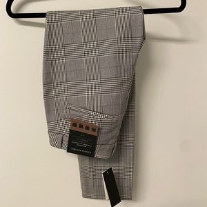 Houndstooth Mid-Rise Sloan Pants